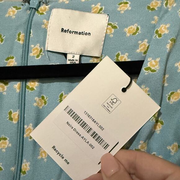 NWT Reformation Naira Dress - Picture 5 of 5